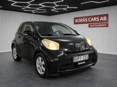 Svart Begagnad 2009 Toyota iQ Halvkombi | 44 900 kr (Marknadspris)