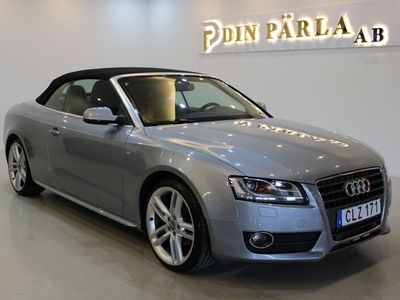 begagnad Audi A5 Cabriolet 1.8 TFSI Multitronic S-Line Ny Servad Drag