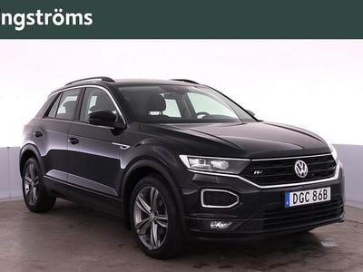 Svart Begagnad 2019 VW T-Roc R-line SUV | 219 000 kr (Marknadspris)