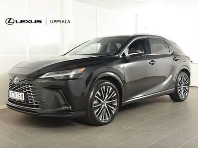 Begagnad Lexus RX450h+ Executive Line 306 HK (225 kW) 2023 Svart metallic SUV