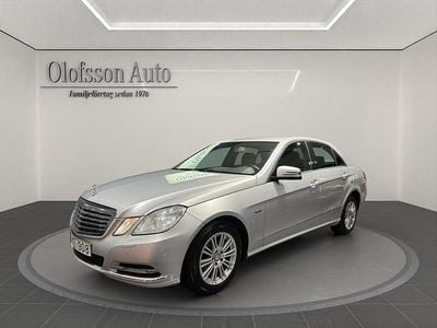 Begagnad Mercedes E200 136 HK (100 kW) 2011 Iridiumsilver  metalliclack Sedan