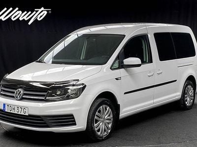 Vit Begagnad 2020 VW Caddy Maxi Life Life Minibuss | 329 800 kr (Marknadspris)