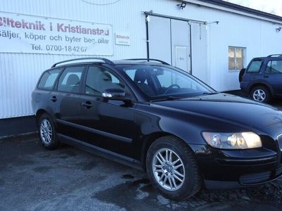 begagnad Volvo V50 1.8 Flexifuel Kinetic,Drag,Motorvärmare, 0kr Ränta