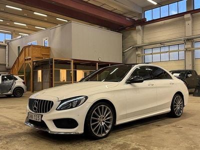 Vit Begagnad 2016 Mercedes C220 AMG Sedan | 249 900 kr (Marknadspris)