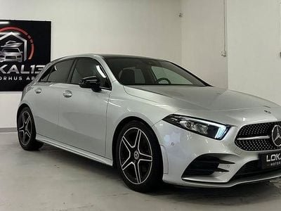Silver Begagnad 2018 Mercedes A180 AMG Halvkombi | 219 900 kr (Lite dyr)