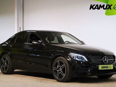 begagnad Mercedes C220 d 4M 9G-T AMG Burmester 360° Drag 194hk