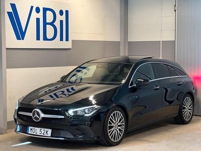 Begagnad Mercedes CLA200 Shooting Brake 150 HK (110 kW) 2019 Svart Kombi