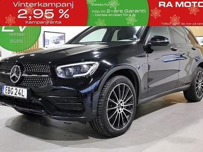 Svart Begagnad 2020 Mercedes GLC300e AMG line SUV | 349 900 kr (Marknadspris)