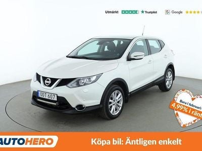 Begagnad Nissan Qashqai Acenta 112 HK (82 kW) 2016 Vit SUV