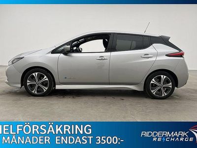 Begagnad Nissan Leaf 360º 110 kW (150 HK) 2018 Silver Halvkombi