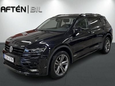 Begagnad VW Tiguan Allspace R-line 190 HK (139 kW) 2020 Svart SUV