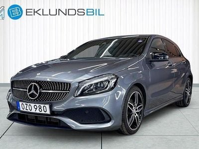 Begagnad Mercedes A180 AMG line 122 HK (89 kW) 2016 Mörkgrå Halvkombi