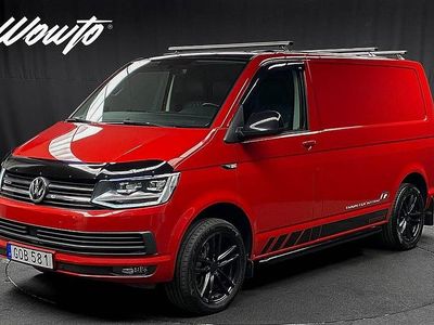 Röd Begagnad 2019 VW Transporter Van | 349 800 kr (Dyr)