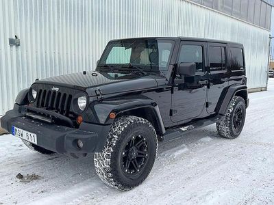 Svart Begagnad 2012 Jeep Wrangler Unlimited SUV | 234 900 kr (Marknadspris)