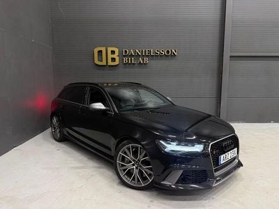 Svart Begagnad 2018 Audi RS6 Performance | 569 800 kr (Bra pris)
