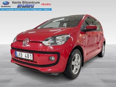 Röd Begagnad 2013 VW up! high up! Halvkombi | 64 500 kr (Marknadspris)