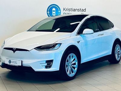 begagnad Tesla Model X Long Range AWD 7-Sits, Dragkrok 2020, SUV