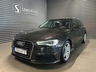 Begagnad Audi A6 Sport 190 HK (139 kW) 2016 Mörkgrå Kombi