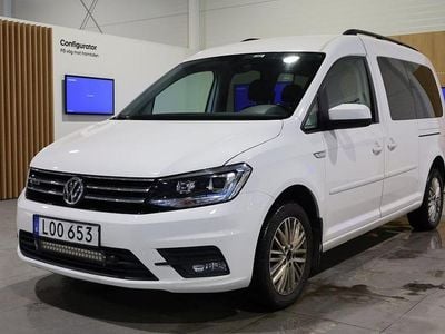 Begagnad VW Caddy Maxi Life Life 150 HK (110 kW) 2019 Vit Minibuss