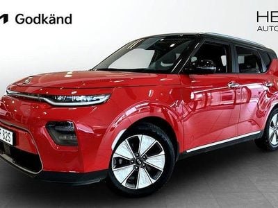 Begagnad Kia Soul EV Advance 150 kW (204 HK) 2021 Röd SUV