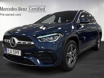 Blå Begagnad 2022 Mercedes GLA250 AMG SUV | 389 000 kr (Marknadspris)
