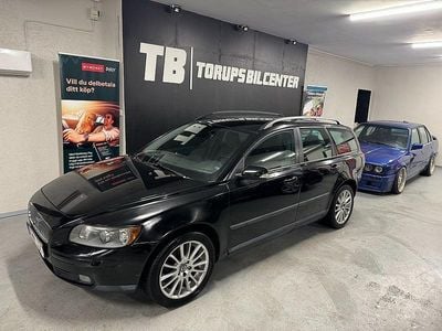 Svart Begagnad 2006 Volvo V50 Kinetic Kombi | 44 900 kr (Marknadspris)