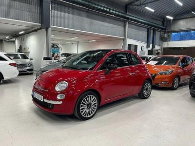 Röd Begagnad 2014 Fiat 500 Lounge Halvkombi | 69 900 kr (Marknadspris)