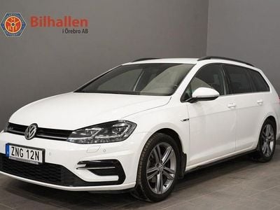 Vit Begagnad 2020 VW Golf VII R-line Kombi | 179 000 kr (Marknadspris)
