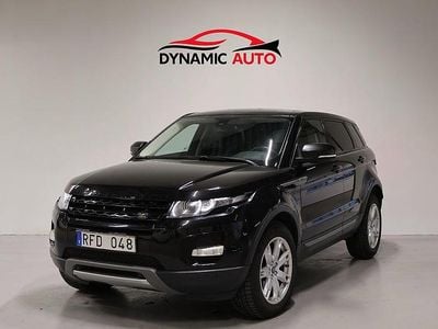 Svart Begagnad 2013 Land Rover Range Rover evoque SUV | 169 000 kr (Marknadspris)