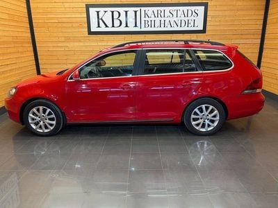 Begagnad VW Golf VII 105 HK (77 kW) 2013 Röd Kombi
