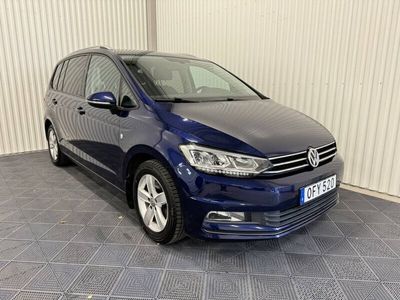 begagnad VW Touran 1.4 TSI | B-kam | Drag | 7-sits | 150hk