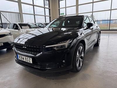 Begagnad Polestar 2 Long Range Dual motor 309 kW (421 HK) 2023 Svart Halvkombi