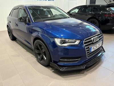 Begagnad Audi A3 Sportback Attraction 125 HK (91 kW) 2015 Blå Halvkombi