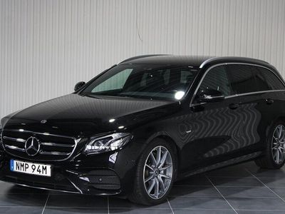 begagnad Mercedes E220 T d 9G-Tronic AMG Skinn Minnesstolar