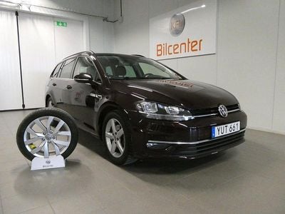 Svart Begagnad 2017 VW Golf VII GT Kombi | 159 900 kr (Marknadspris)