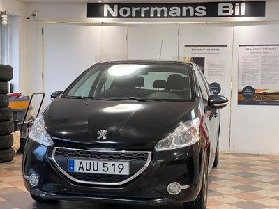 begagnad Peugeot 208 1.2 VTi 5-Dörar/Besiktad/Kamrembyt/82hk/Enägare