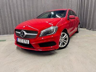 Röd Begagnad 2015 Mercedes A180 AMG line Halvkombi | 129 900 kr (Marknadspris)