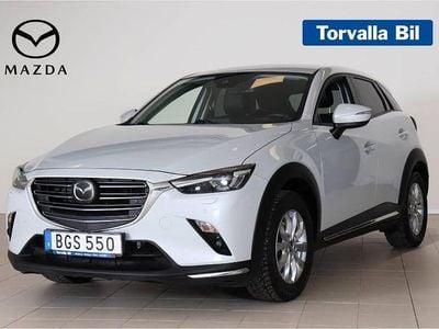 Begagnad Mazda CX-3 Optimum 150 HK (110 kW) 2018 Vit SUV
