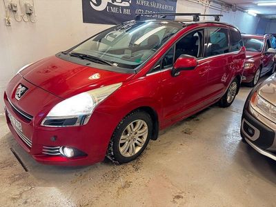 Röd Begagnad 2010 Peugeot 5008 Allure | 47 900 kr (Lite dyr)