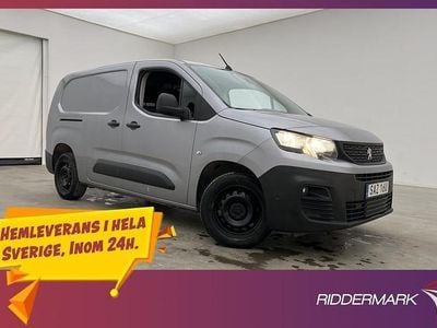 Grå Begagnad 2019 Peugeot Partner Minibuss | 155 800 kr (Marknadspris)