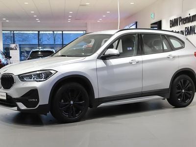 Begagnad BMW X1 Sport Line 192 HK (141 kW) 2020 Silver SUV