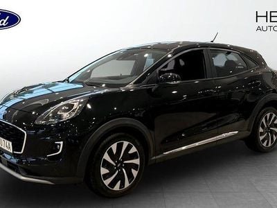 Svart Begagnad 2022 Ford Puma Titanium Halvkombi | 198 900 kr (Marknadspris)
