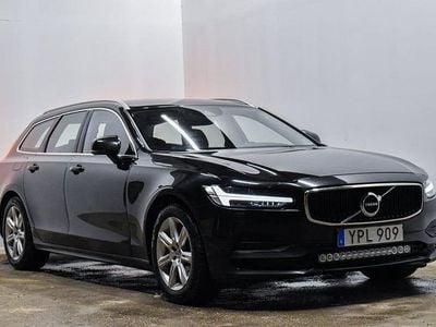 Svart Begagnad 2018 Volvo V90 Momentum Kombi | 158 900 kr (Marknadspris)