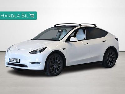 Begagnad Tesla Model Y Long Range AWD 378 kW (514 HK) 2023 Vit SUV