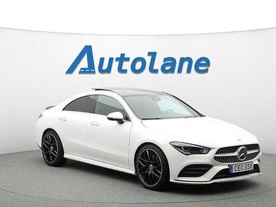 Vit Begagnad 2019 Mercedes CLA250 AMG Sedan | 349 900 kr (Lite dyr)