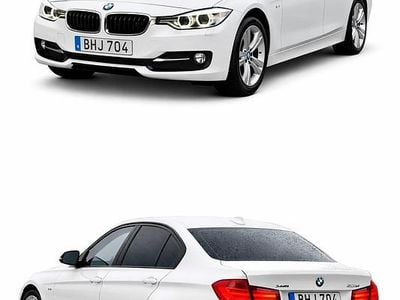 Begagnad BMW 320 Sport Line 184 HK (135 kW) 2015 Vit Sedan