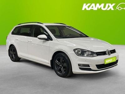 Begagnad VW Golf VII GT 150 HK (110 kW) 2015 Vit Kombi