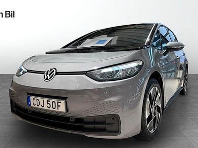 Moonstone grey black Begagnad 2022 VW ID.3 Pro Performance Halvkombi | 249 900 kr (Lite dyr)