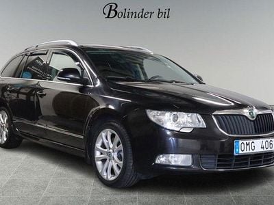 Begagnad Skoda Superb Ambition 161 HK (118 kW) 2010 Svart Kombi