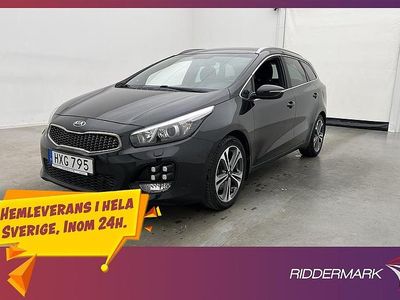 Svart Begagnad 2018 Kia Ceed GT-Line Halvkombi | 149 900 kr (Marknadspris)